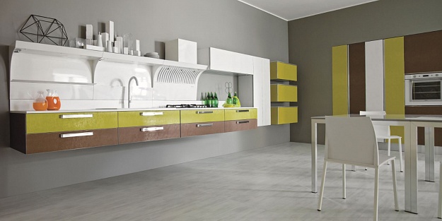 Современная кухня модерн из Италии Miro Colours - 10